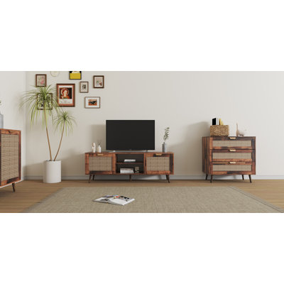 Bay Isle Home 59.06'' Media Console & Reviews | Wayfair